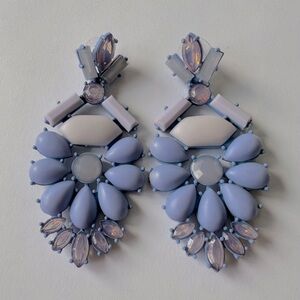 Stella & Dot, Heck Yes Lavender Statement Earrings
